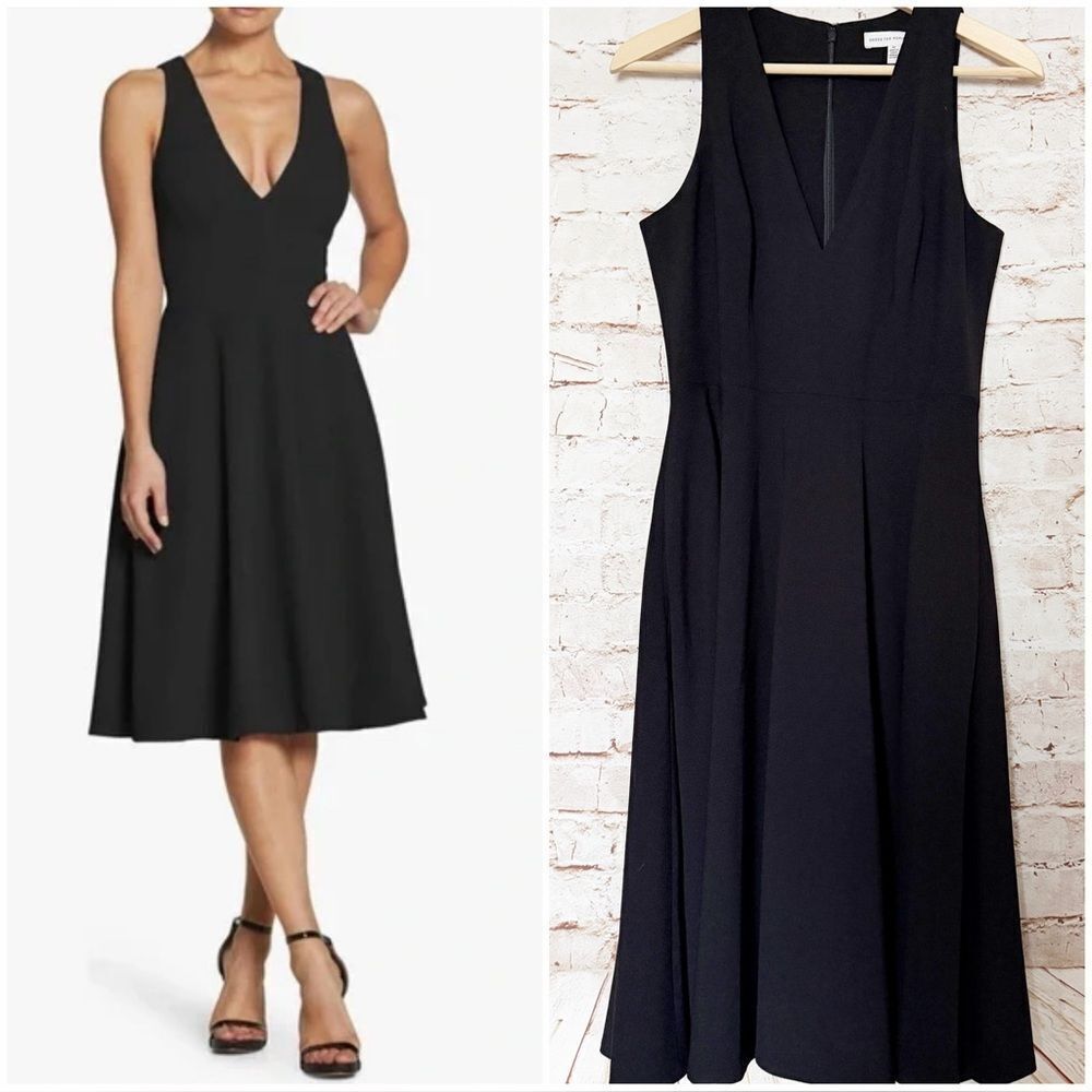 Dress the Population Catalina fit flare dress